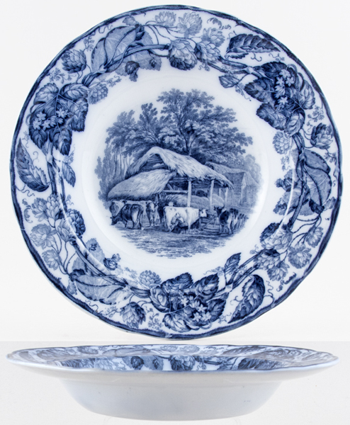 Soup Plate c1860s